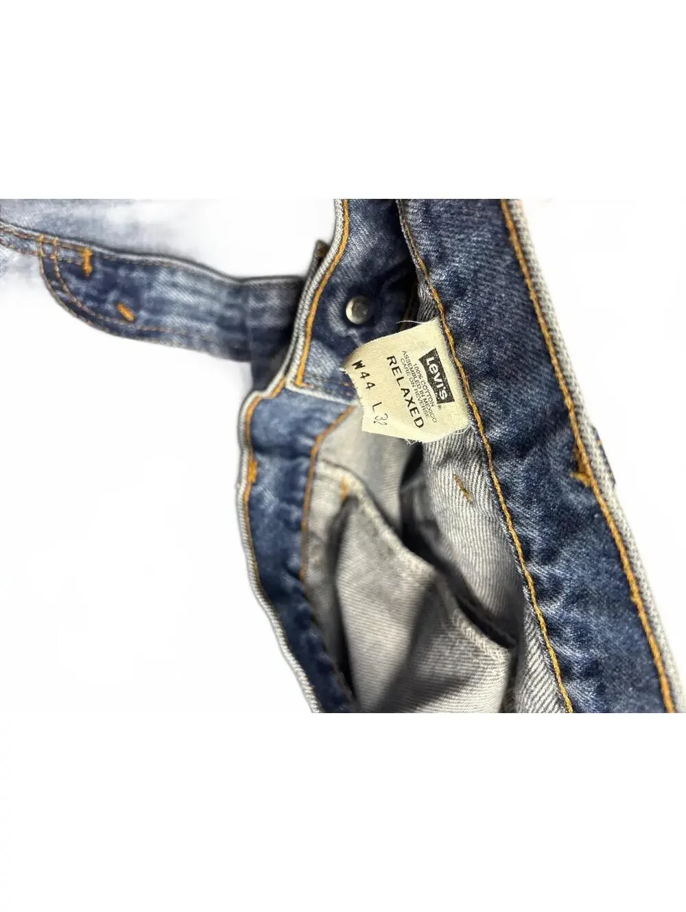 Levi's Classic Blue Denim Jeans